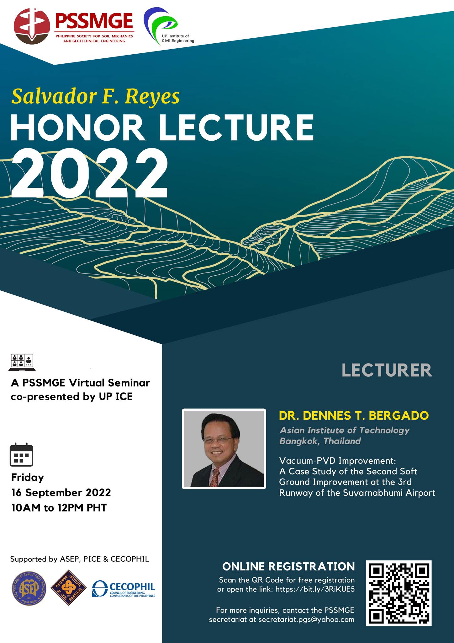 PSSMGE SFR Honor Lecture 2022
