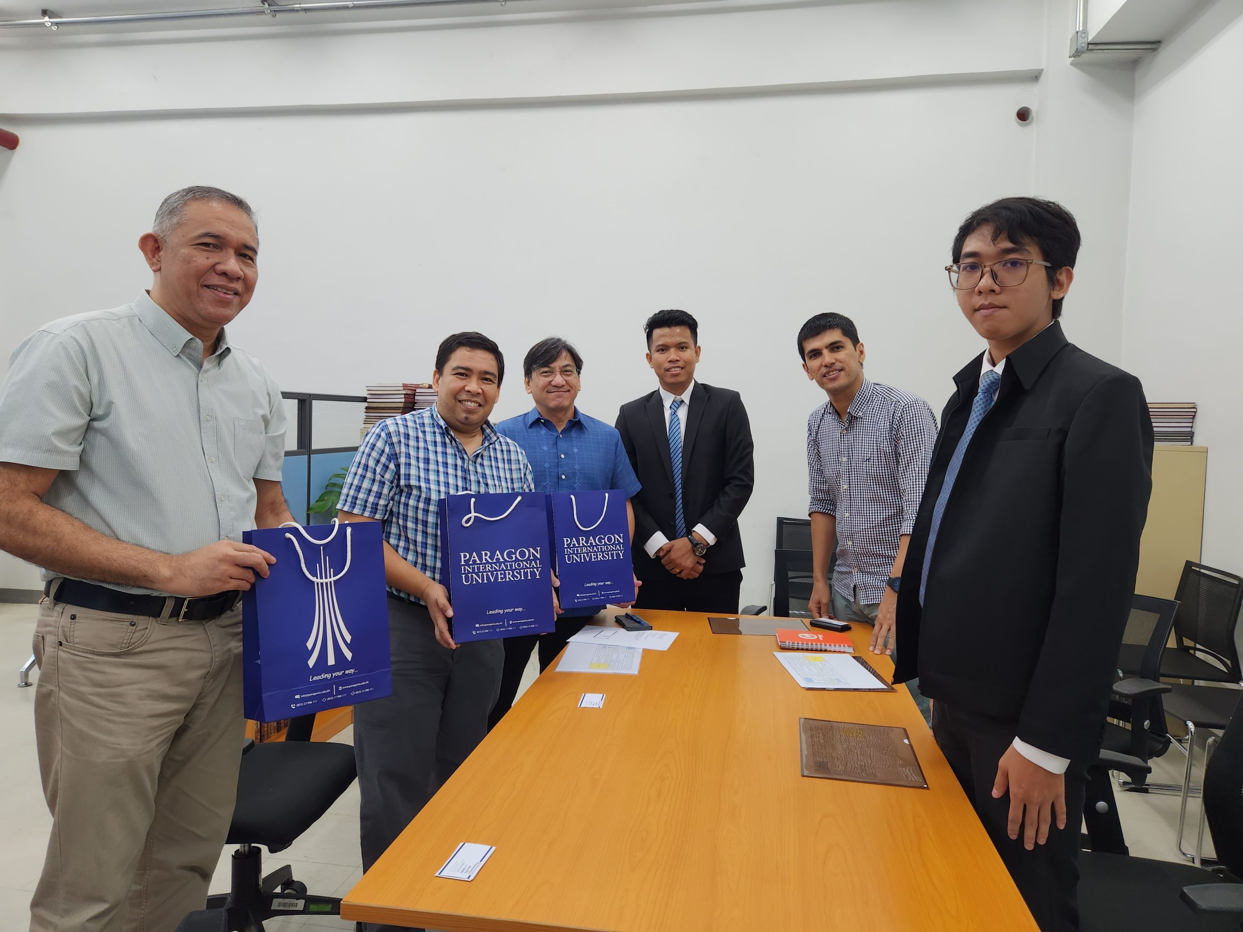 Paragon International University, Cambodia visits UP ICE for benchmarking activity