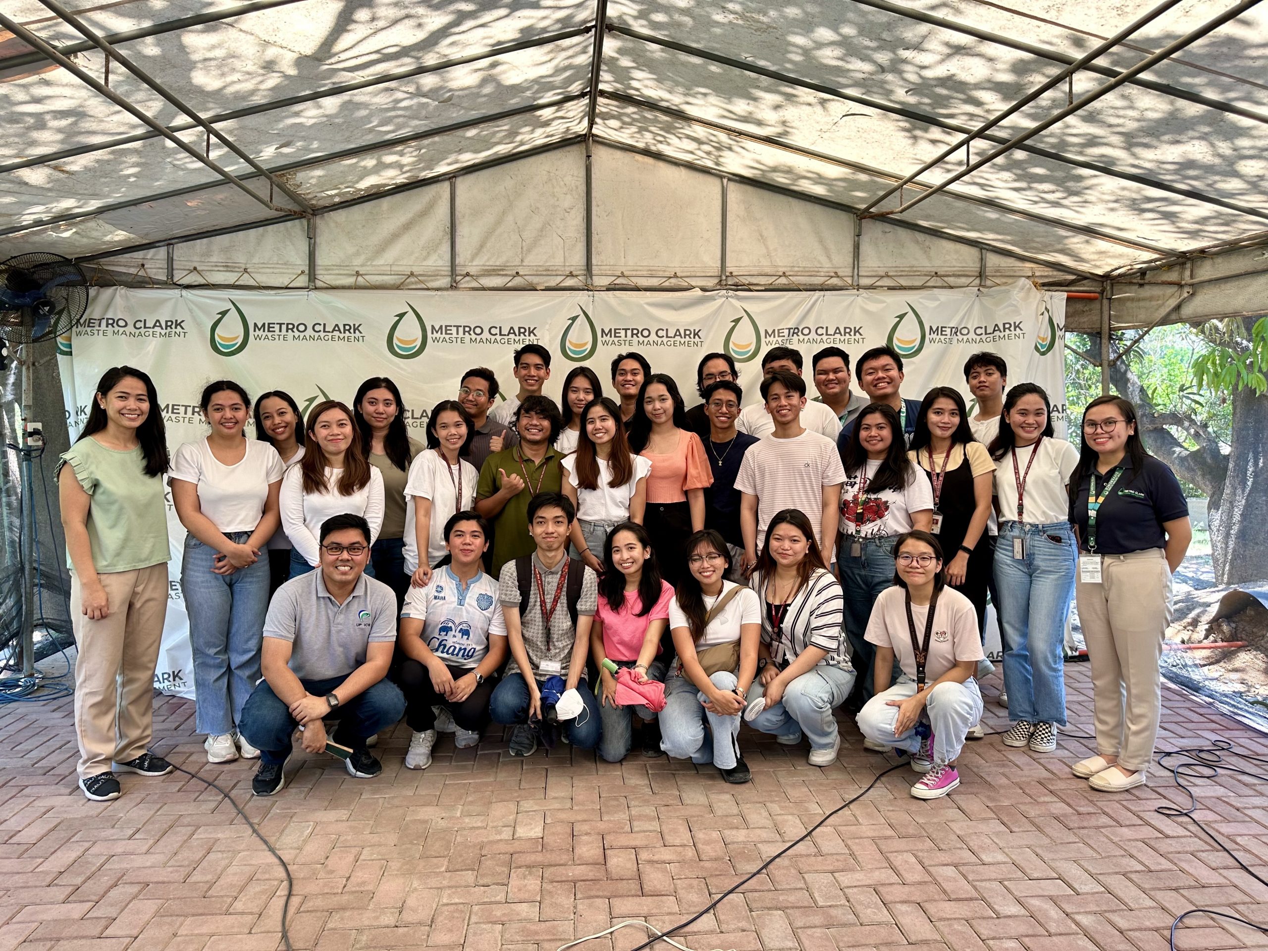 CE 197 and EnE 272 classes visit Metro Clark Waste Management Corp. Sanitary Landfill