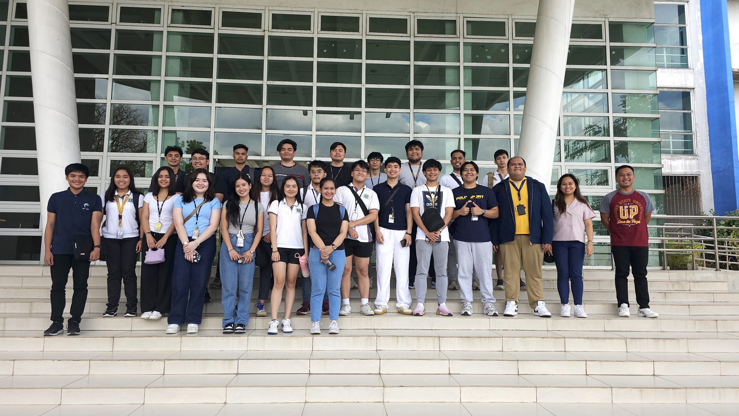UST BSCE students visited UP ICE