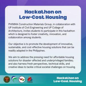 Hackathon on Low-Cost Housing