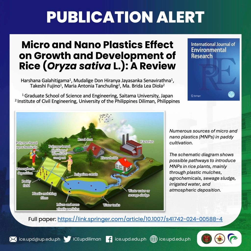 Publication-Alert_Dean-Tanchuling-Asst.-Prof.-Diola-Co-Author-Review-on-Micro-and-Nano-Plastics-in-Rice-Agriculture